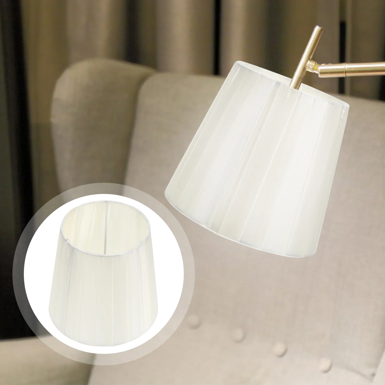 

Lamp Shade Lampshade Cover Shades Clip Table Light Chandelier Cloth Bulb Wall Lamps Fabric Pendant Floor Bedside Replacement