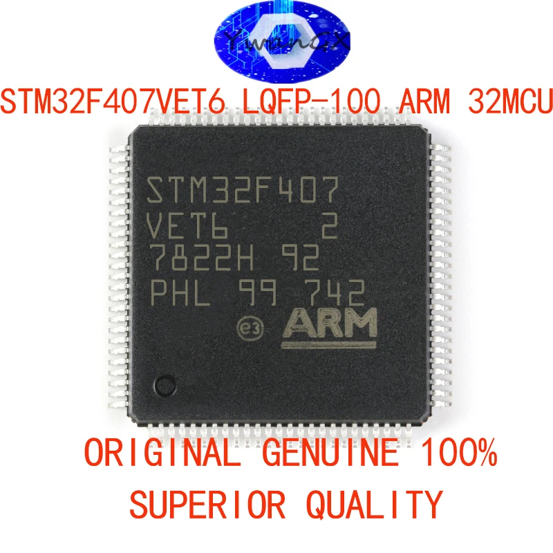 Оригинальный подлинный STM32F407VET6 STM32F427VIT6 STM32F429VET6 STM32F429VGT6 STM32F429VIT6 STM32F446VET6 LQFP-100 32MCU