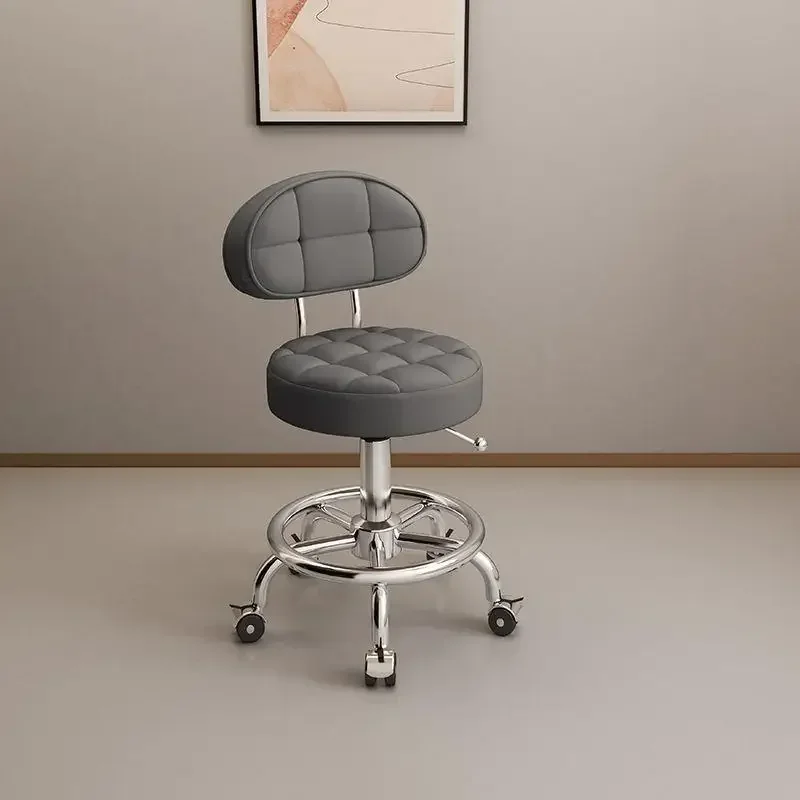 Парикмахерское кресло простой вращающийся портативный стул для парикмахера