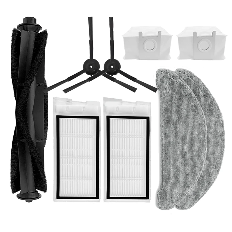 

For ROIDMI EVE PLUS Dust Bag HEPA Filter Mop Cleaning Cloth Main Brush Rag Vacuum Cleaner Accessories Spare Parts