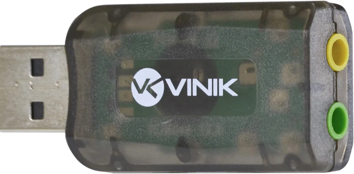 

ADAPTER USB SOUND PLATE 5.1 VIRTUAL CHANNELS AUSB51