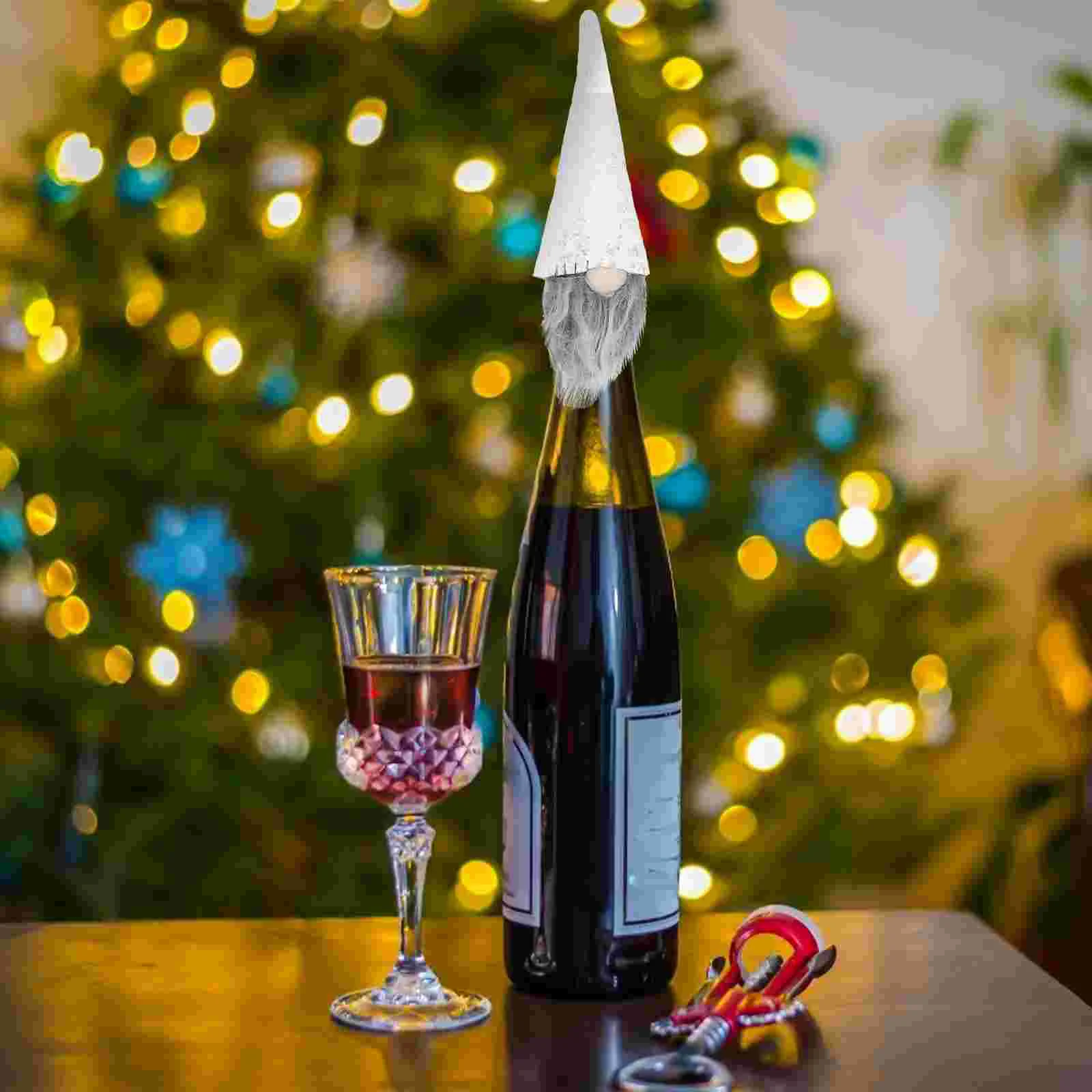 10 шт. бутылки набор украшений для рождественской елки рождественские рукава