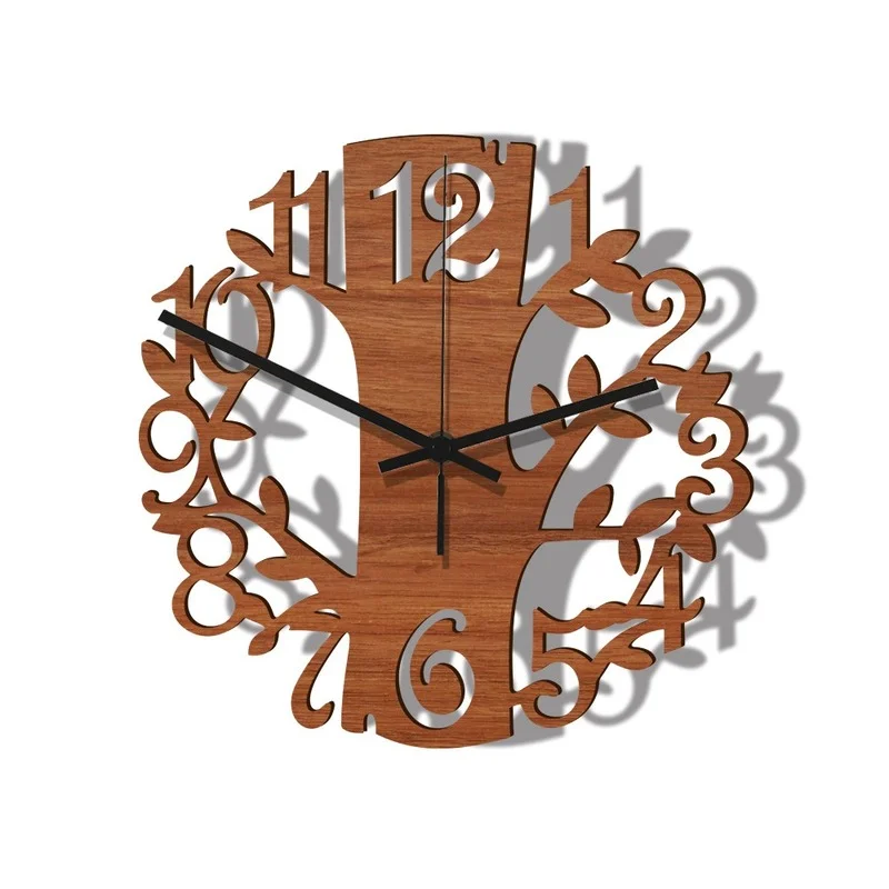 

Decorated Wall Clock for Living Room Decoration Home and Decoration Fashion and Beautiful Decor Digital Modern Design Clocks