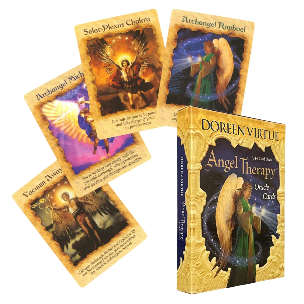 

Archangel Oracle Cards Altar Supplies New Tarot Box Table Game Affirmation Card Games for Family Boardgame Spot It Witchcraft