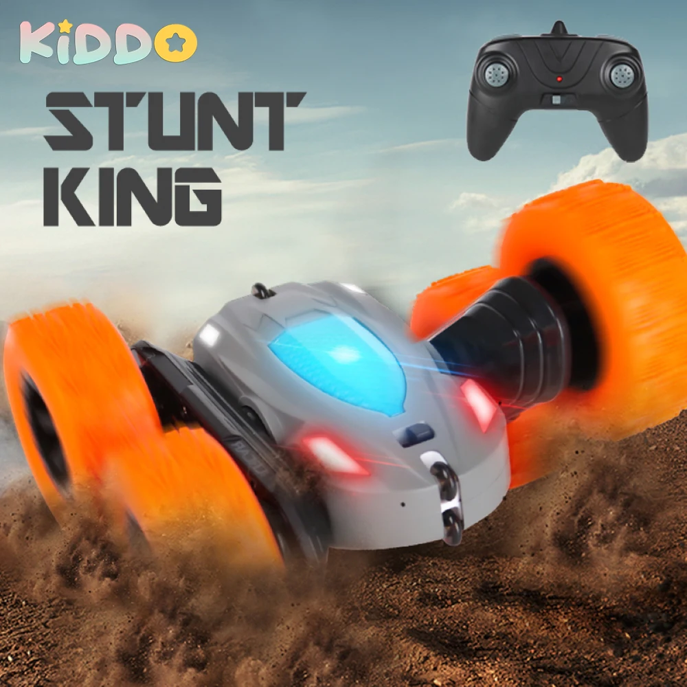 

2.4G RC Car Stunt 4CH Drift Deformation Buggy 360 Degree Flip High Speed Climbing 4WD Racing LED Lights Toy for boys kids