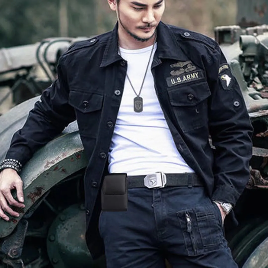 Для Honor 90 Pro Magic V2 Magic5 X50i X40 80 кожаный магнитный Мобильный Телефон Зажим для ремня