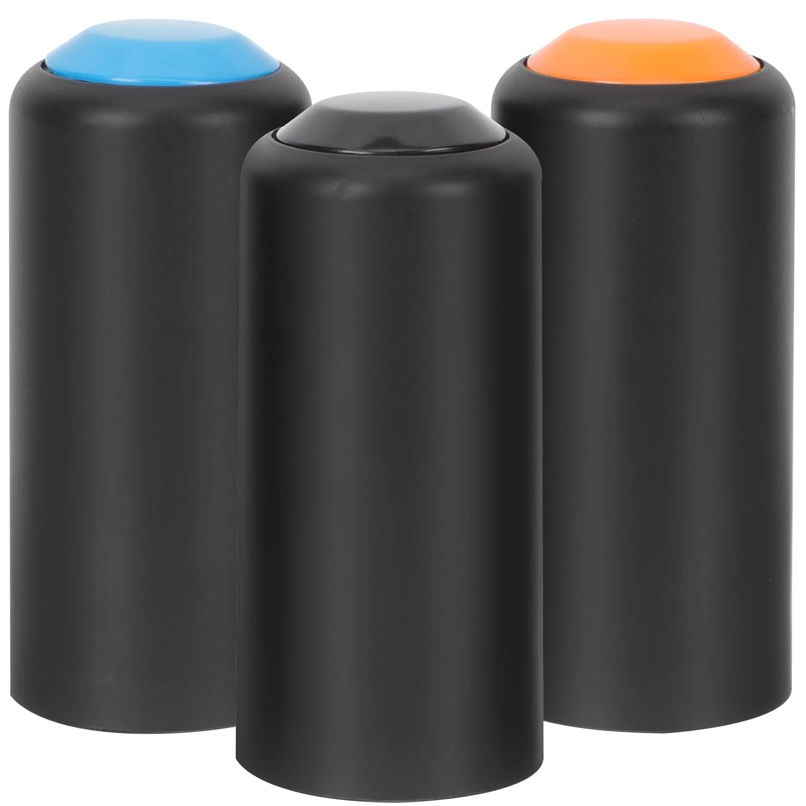 

3pcs Replacement Practical Plastic Wireless Microphone Caps Microphone Parts
