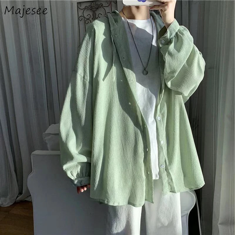 

Men Jackets Hooded Design Fashion Clothing Jaqueta Hip Hop Streetwear Sunscreen Baggy Teens Unisex Handsome Ulzzang Stylish Cozy