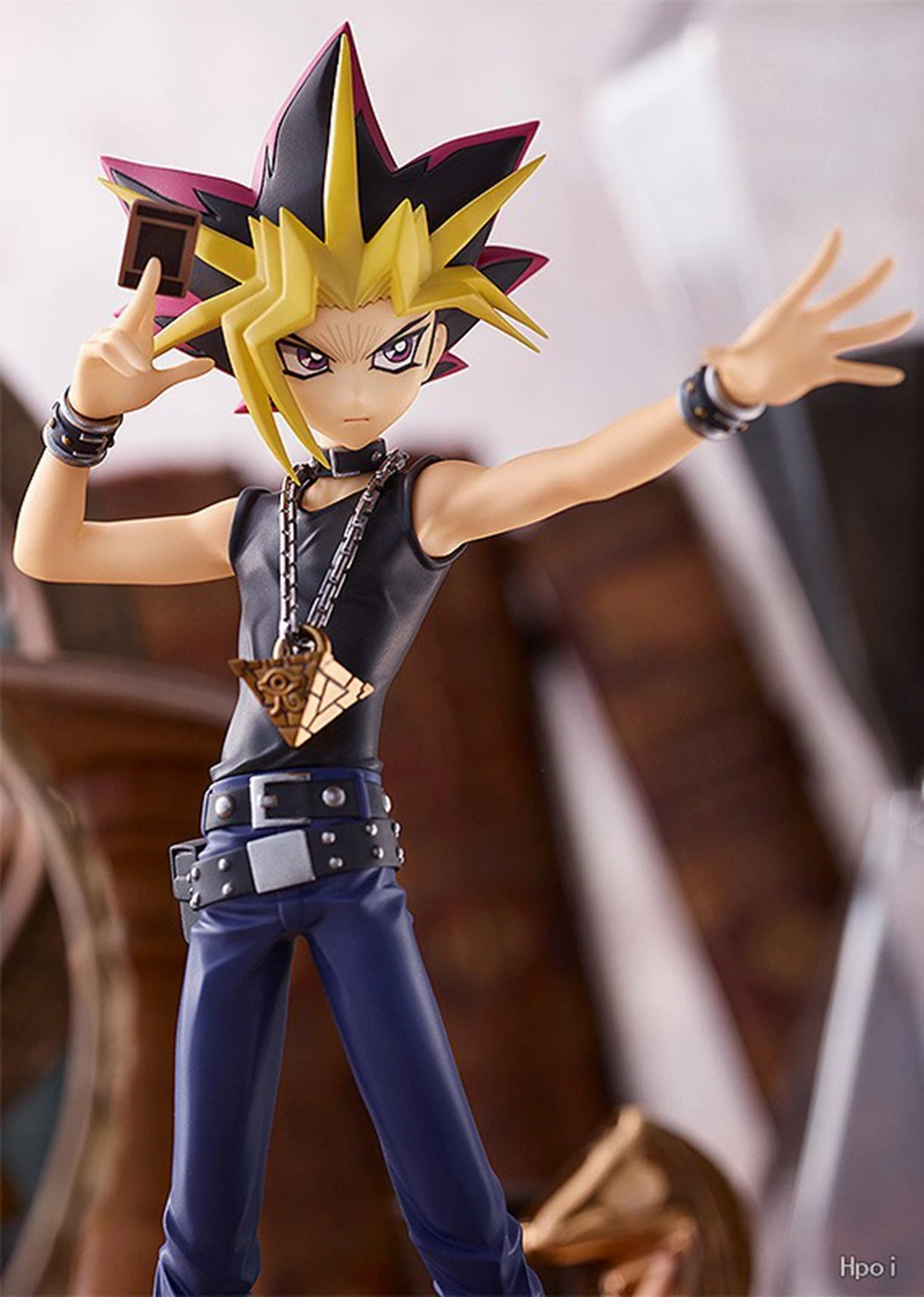 Фото Аниме-игра 17 см Yu-Gi-Oh! Фигурка Duel Monsters Yami Yuugi Battle Light Series Dark Magician Girl Модель игрушки Кукла Фигурка №3