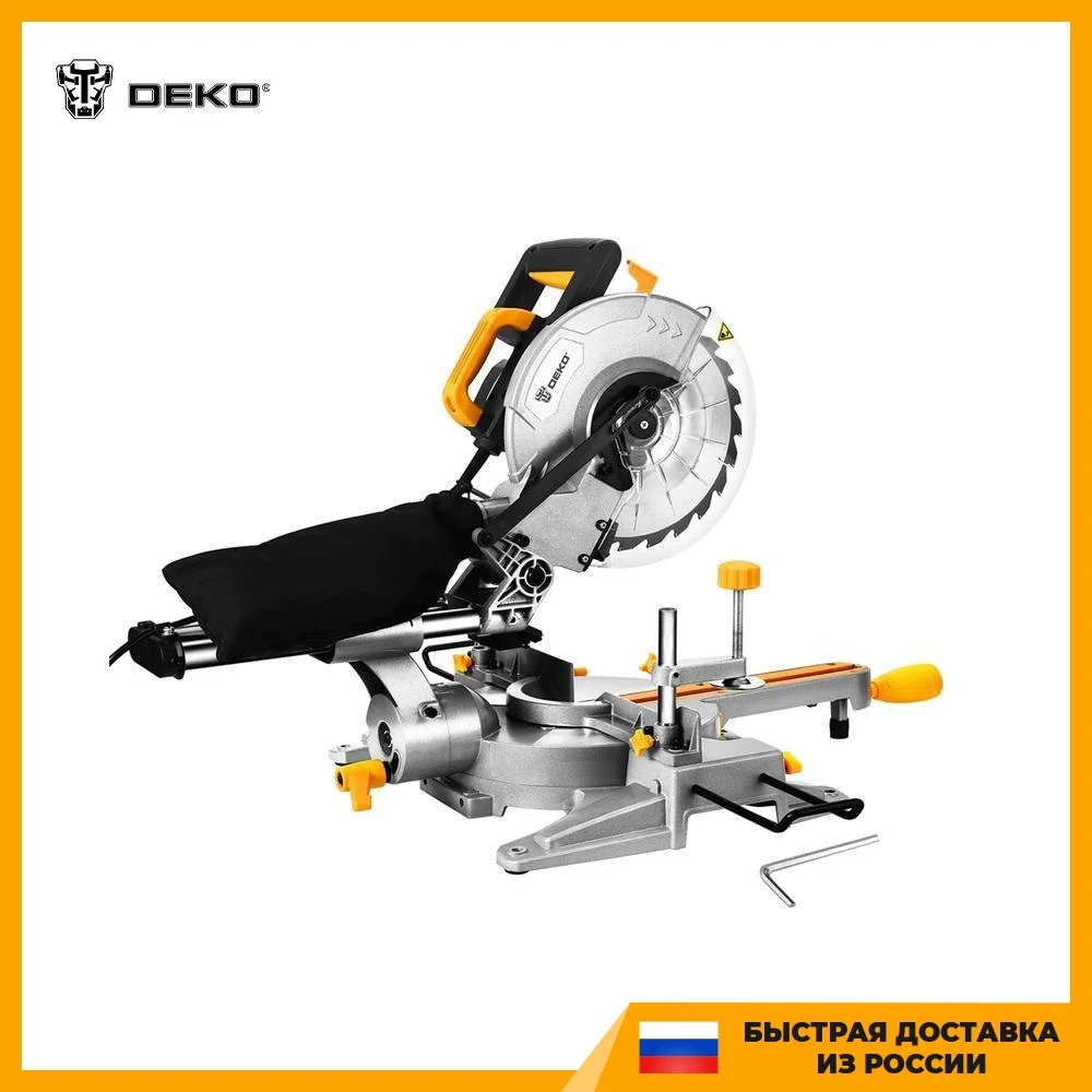Торцовочная пила DEKO DKMS2200-255 Laser | Инструменты