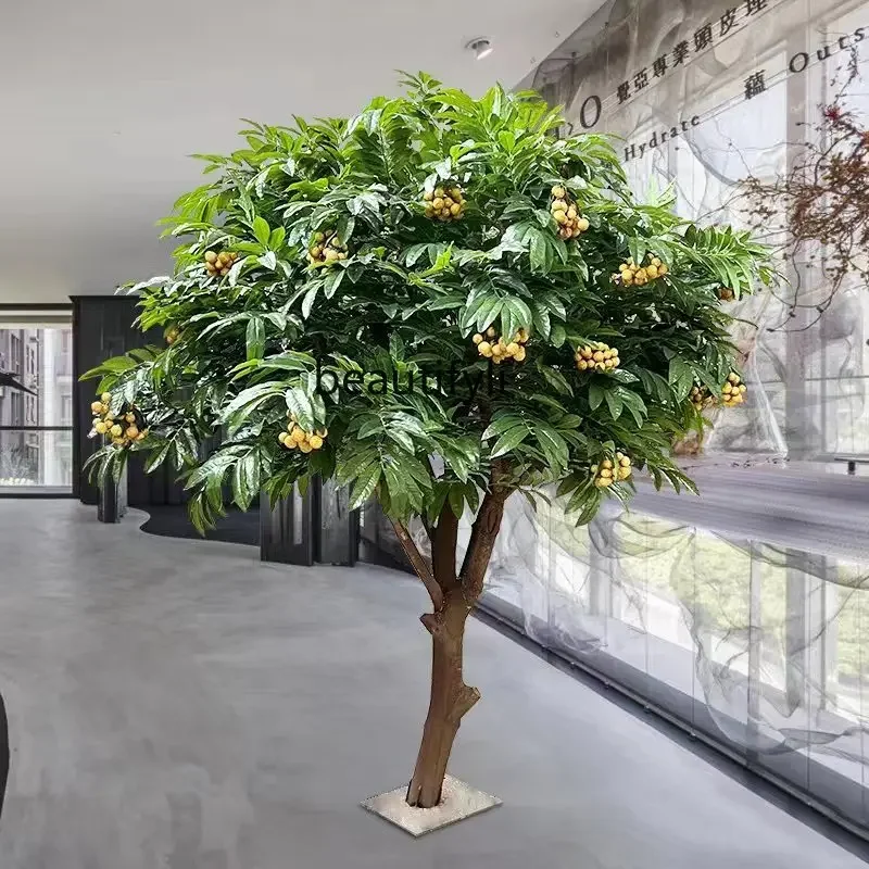 Имитация яблочного боярышника декоративное бонсай из массива дерева большое