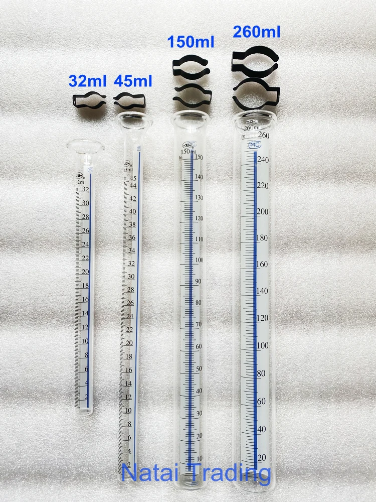 

1pc Oil Measuring Cylinder for Diesel Common Rail Injector Test Bench, 45ml 150ml Tube Fuel Injection Pump Test Bench Spare Part