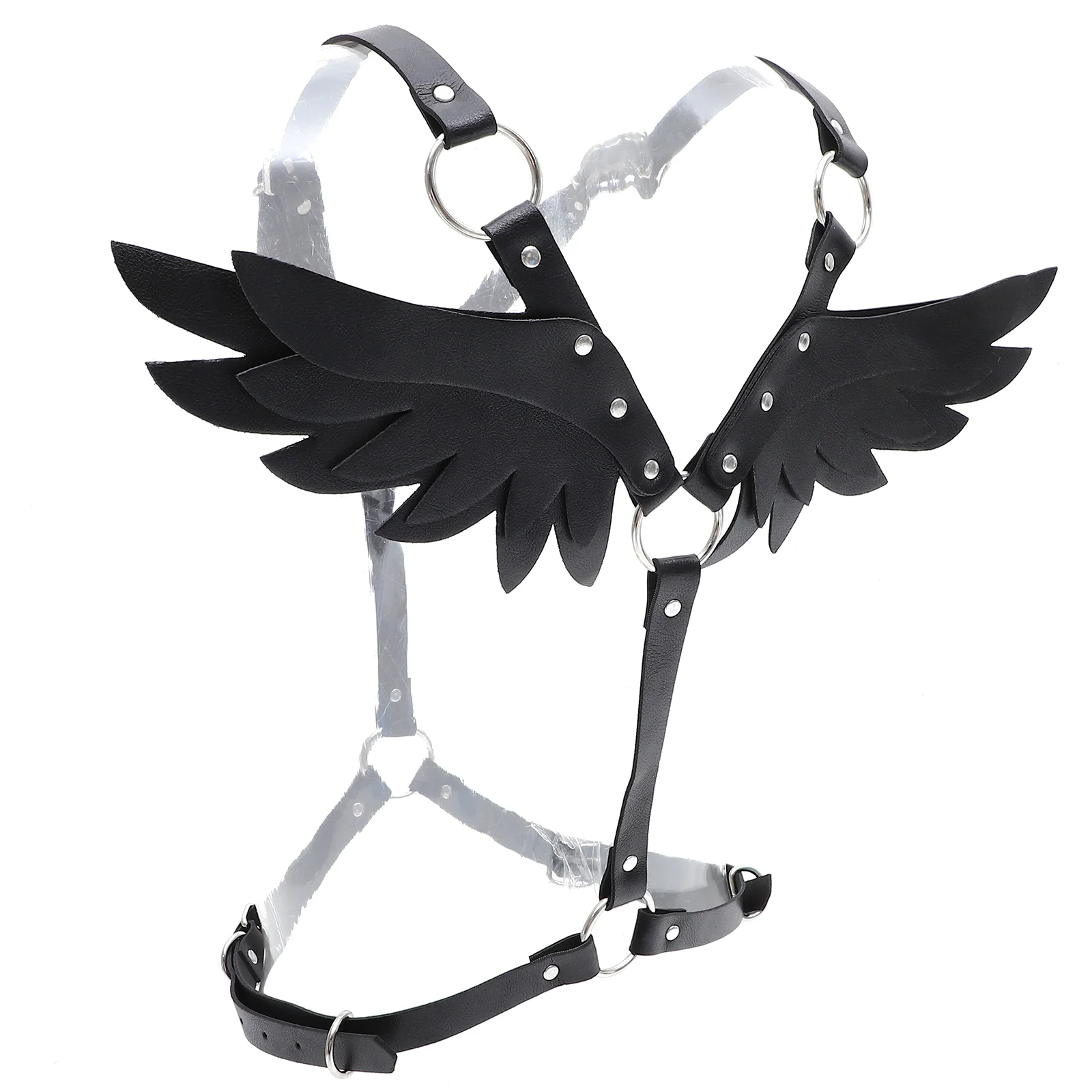 

PU Back Strap Waistband Girdles Women European American Harness Women's Women's Top