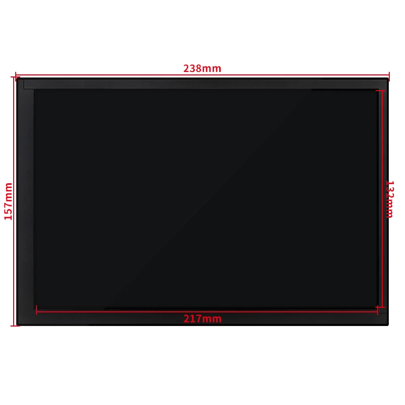 Фото 10,1 дюймовый емкостный ЖК-дисплей Raspberry Pi 4B с сенсорным экраном, 1280x80 0 дисплей с акриловым держателем монитора для Nvidia Jetson Nano №5