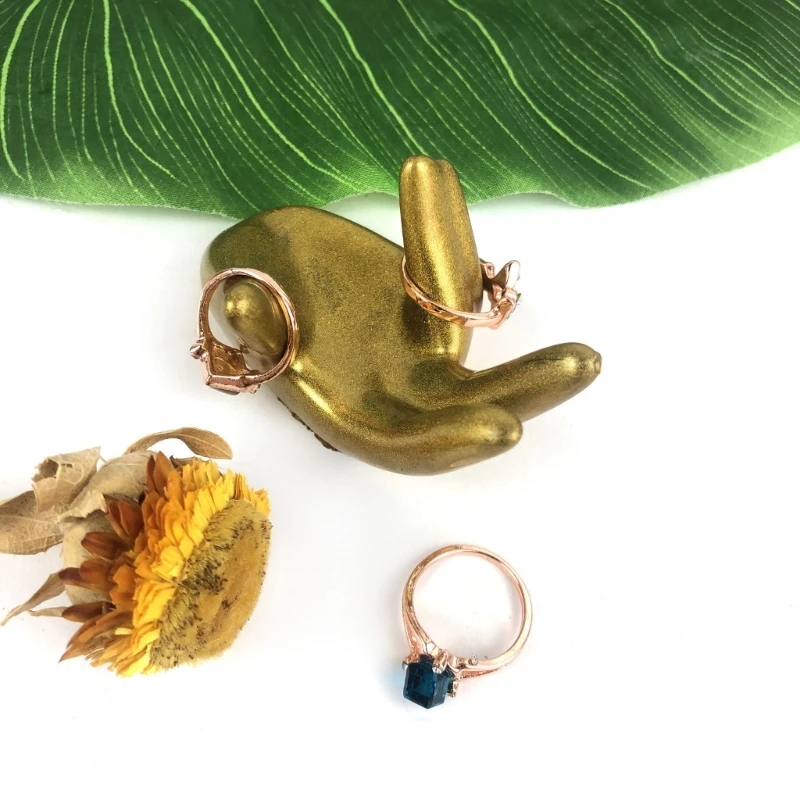 

Jewelry Display Storage Resin Mold Hand Tray Shape Mold for Rings Display Unique Palms Jewelry Tray Silicone Mold DIY