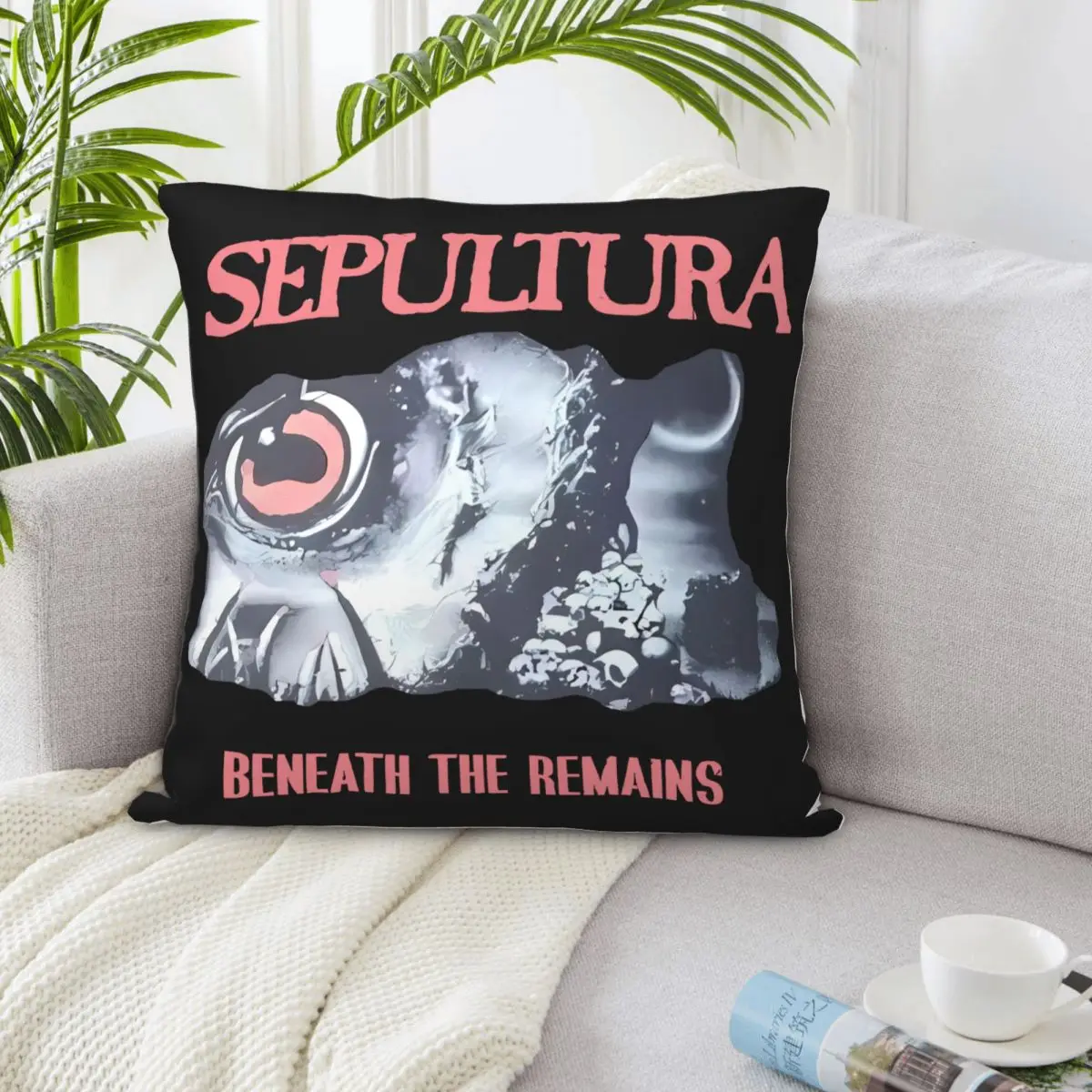 Декоративные подушки Sepultura декоративные наволочки под кожу