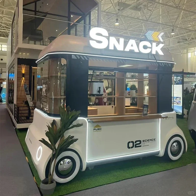 Мобильный грузовик для кофе еды чай с молоком барбекю полной кухонной уличной