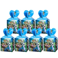 1224364860pcs disney encanto candy box popcorn box girls birthday party decor baby shower kids favor gifts boxes supplies