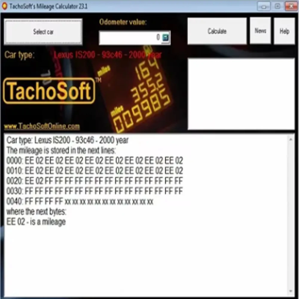 2025 горячий! Калькулятор пробега TachoSoft Программное обеспечение для расчета счетчика 23,1 V23.1 с лицензией Цифровые калькуляторы одометра (art.: 3920d154ca4bc) - 3920d154ca4bc