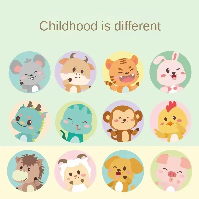 120 шт. водонепроницаемые пластыри с рисунками из мультфильмов