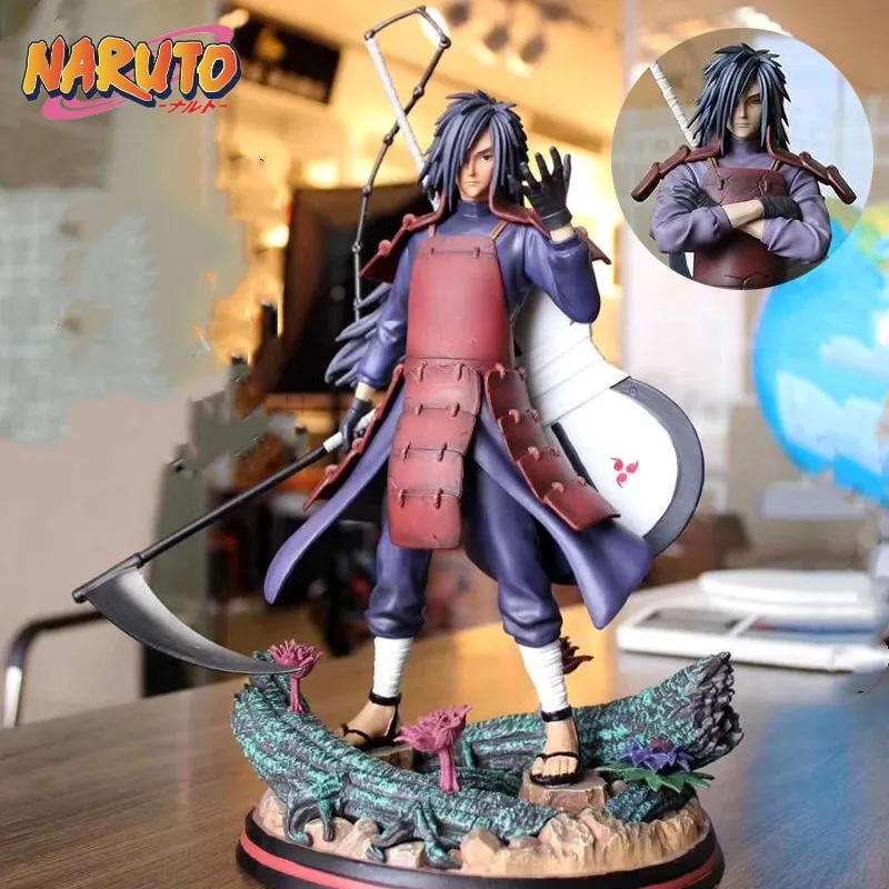 

Naruto Madara Figure 32CM Uchiha RFeplaceable Uchiha Itachi Kopf PVC Shippuden Vibration Action Anime Sterne Figur Figma Spielze