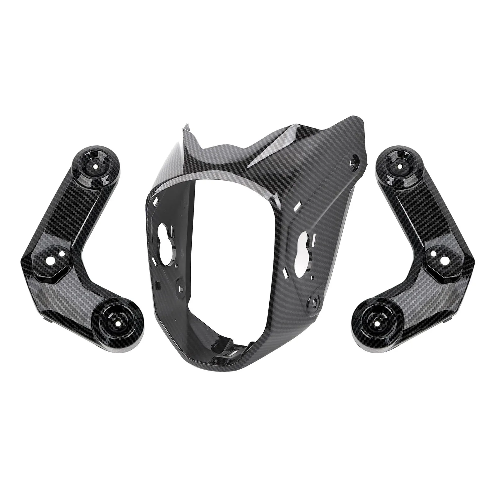 

Мотоциклетная фара из углеродного волокна + держатель указателя поворота из волокна, подходит для Honda Grom Msx125 SF 2013-2016, комплект обтекателей, детали