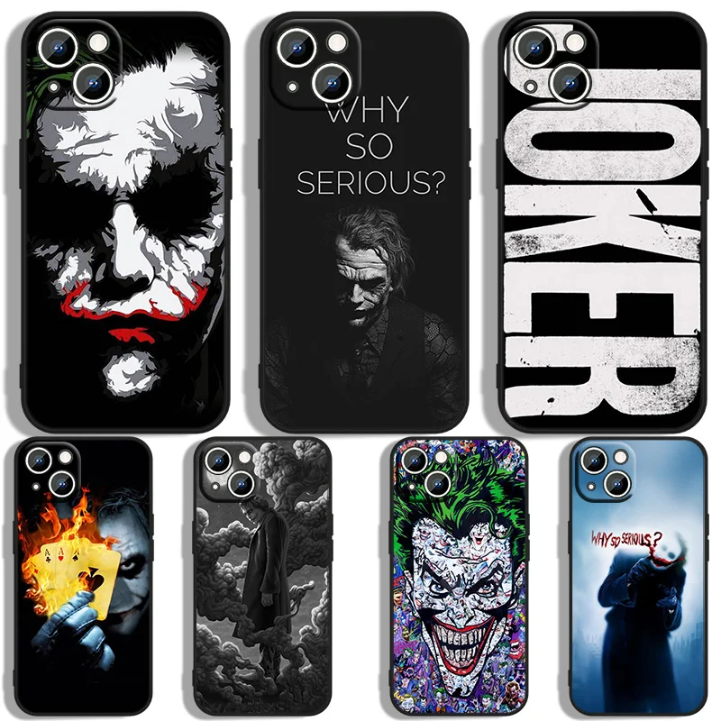 

Dark Knight Joker Karta Phone Case For Apple iPhone 14 13 12 11 XS XR X 8 7 6 6S 5 5S SE Pro Max Plus mini Black Cover