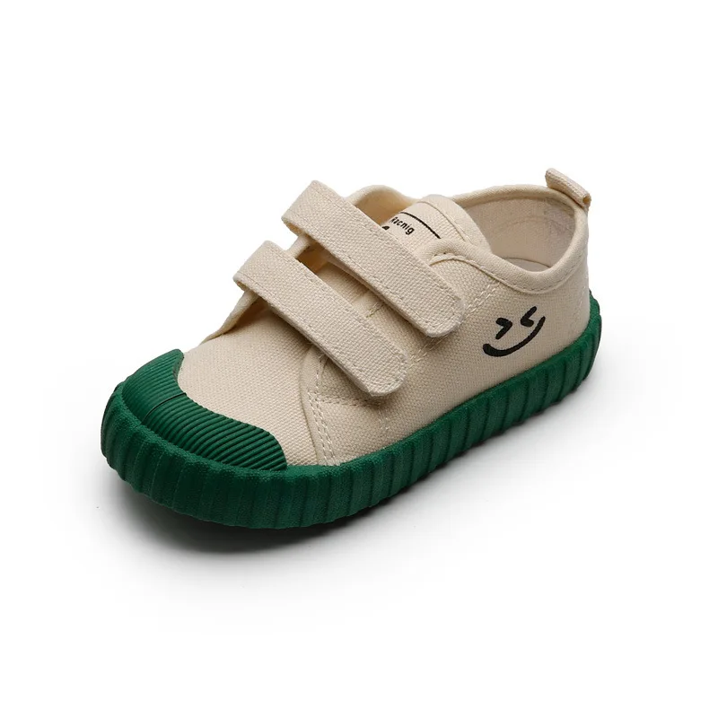 Children Fashion Canvas Shoes 2022 New Korean Version Spring Autumn Boys Soft-soled Breathable Shoes Non-slip Girls Casual Shoes