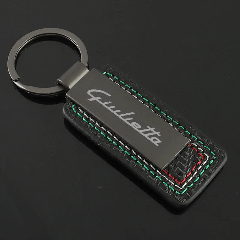 

Сплав автомобильный Стайлинг брелок для Alfa Romeo Giulietta логотип брелки кольца пряжка брелок эмблема кулон подарок автомобильные аксессуары