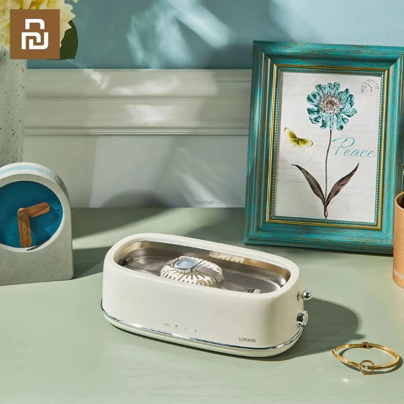 

Youpin Lofans C3 Ultrasonic Cleaning Machine Portable High Frequency Vibration Cleaning Machine Jewelry Glasses Watch Cleaning
