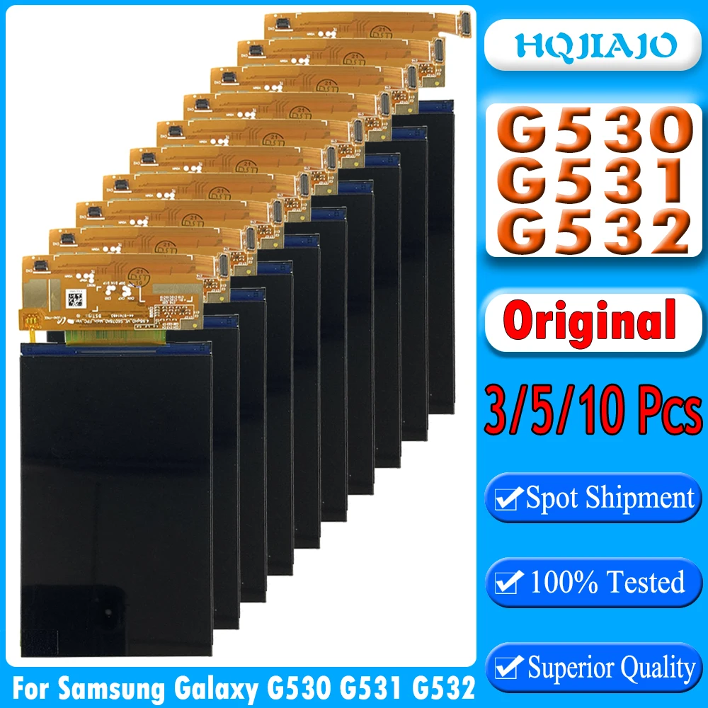 3/5/10 шт. оригинальный модуль монитора ЖК-дисплея для Samsung Galaxy Grand Prime G530 G530F G530H G531 G531F