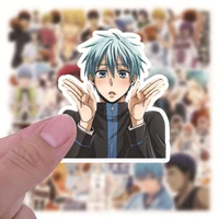 103050pcs anime kurokos basketball handsome character stickers for luggage laptop ipad gift journal stickers wholesale