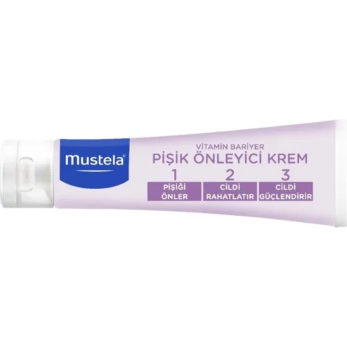 Фото Крем Mustela с витаминным барьером 1 - 2-3, Детский Крем Для сыпи, 50 мл №3