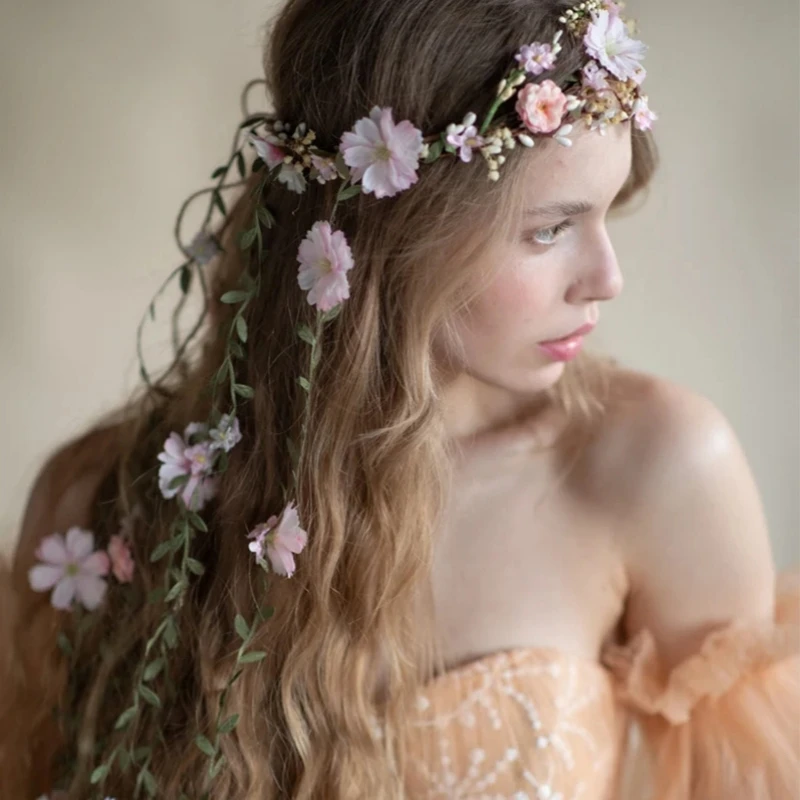 Женский ободок для волос в богемном стиле