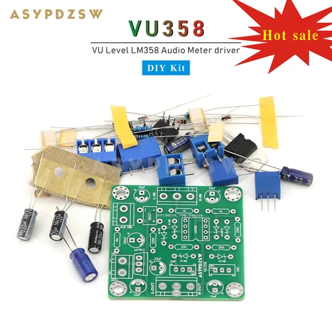 ASYPDZSW VU358 VU Level LM358 регулятор чувствительности