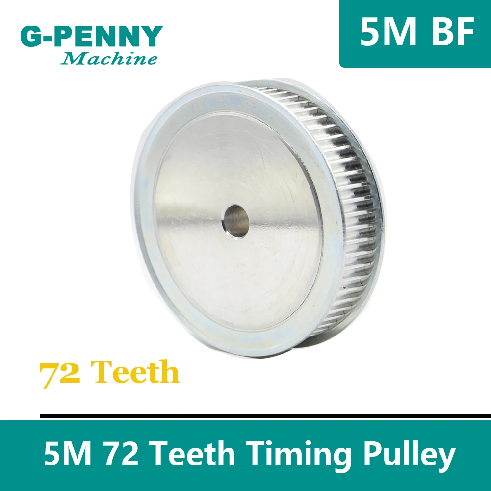 

5M Timing Pulley 72 Teeth Width 16mm 21mm 27mm, 5m T Synchronous Wheel Bore 12mm 14mm 19mm with steps Timing Belt Pulley