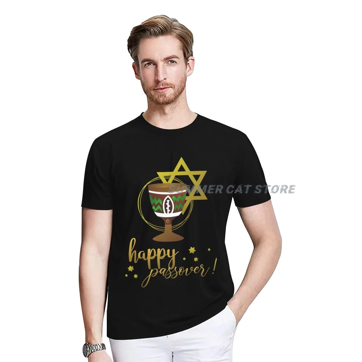 

Passover Holiday Celebration Wine Cup T-Shirt