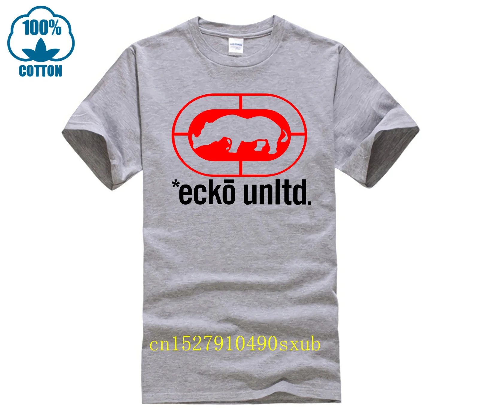 Фото Футболка Ecko_Unltd в стиле 80-х, мужская футболка с круглым вырезом и короткими рукавами, персонализированная мужская красочная футболка, новинка, футболка №3
