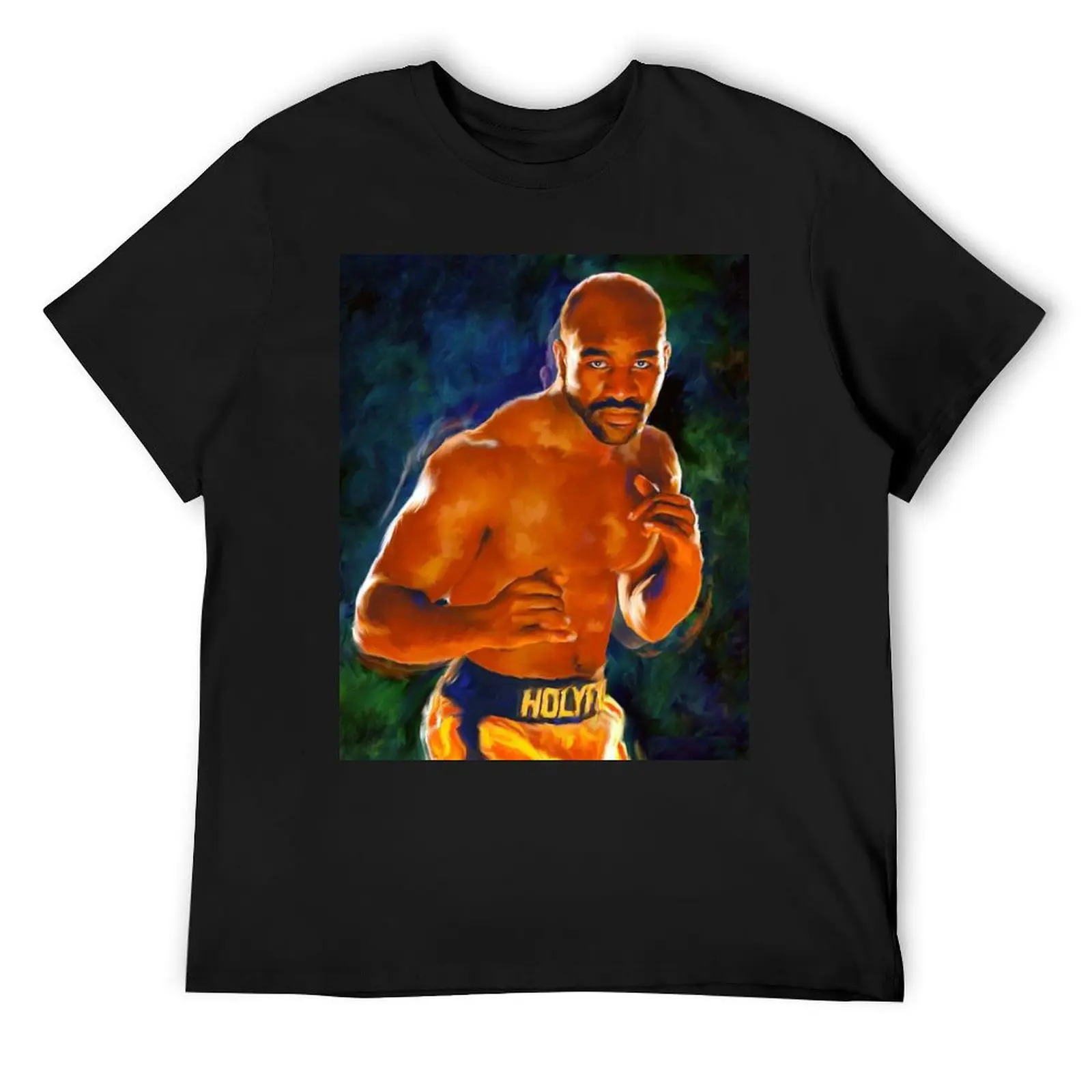 Футболка Evander Holyfield 0909 футболка большого размера для мальчика черная рубашка на