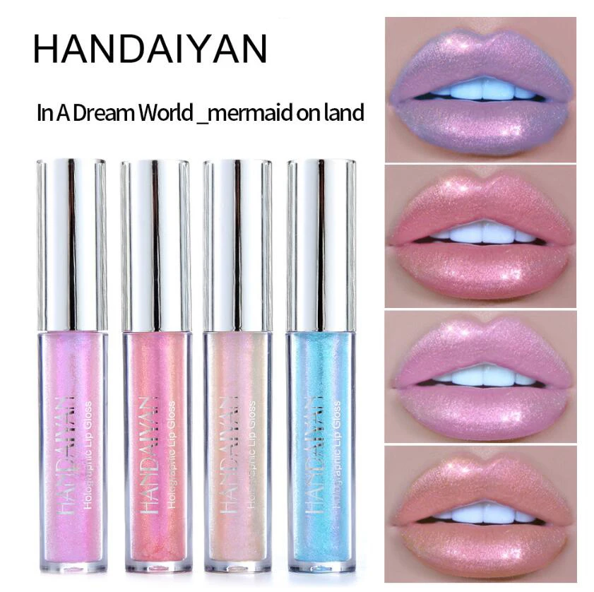 

6 Colors Glitter Matte Liquid Lipstick Waterproof Nude Lip Gloss Long-lasting Women Sexy Shimmer Moisturize Lip Glaze Lip Tint