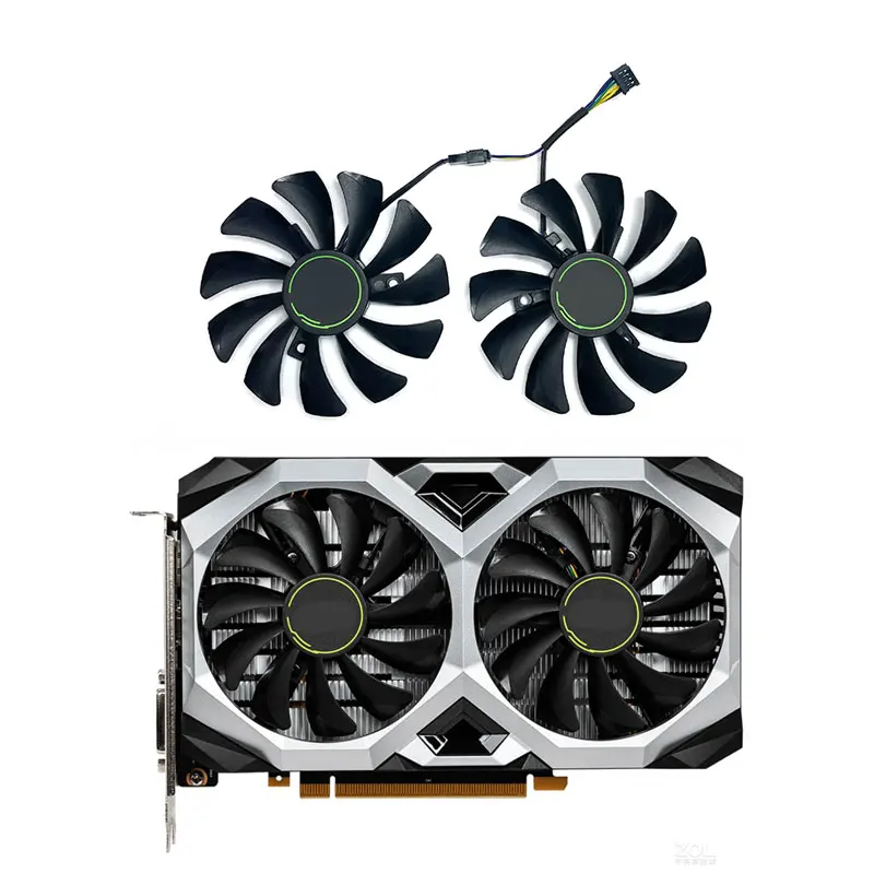 

XY-D09010SH HA9010H12F-Z 0.4A 85mm 4Pin for MSI GeForce GTX 1660Ti VENTUS XS RTX2060 GTX1660 1660ti graphics card cooling fan