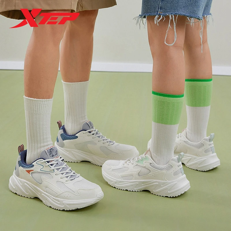 

Xtep Ruyi Walking shoes For Men Breathable Mesh Classics Male Sneakers Shock Absorption Non-Slip Men's Sports Shoe 877219320012