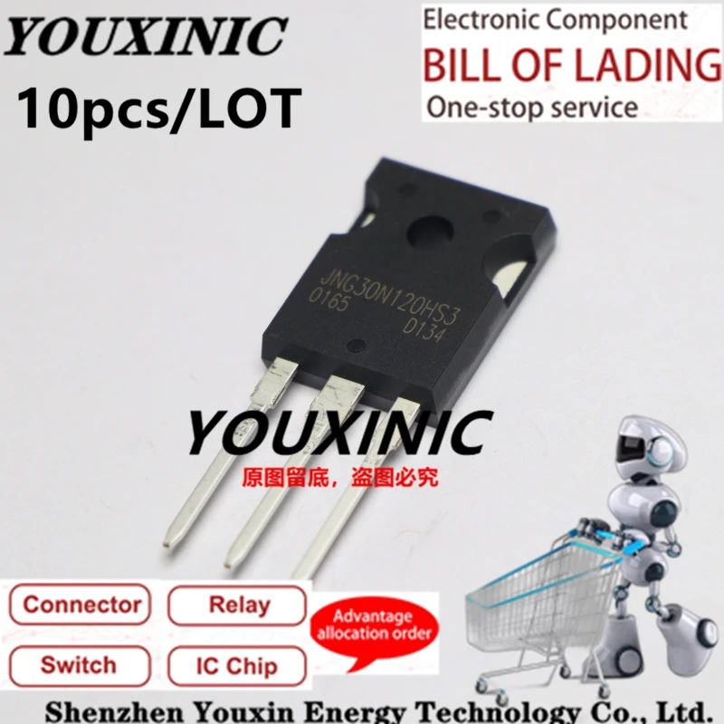 

YOUXINIC 100% New Imported Original JNG30N120HS3 1200 V30A JNG25T60HS 600V 25A TO-247 IGBT Single Tube