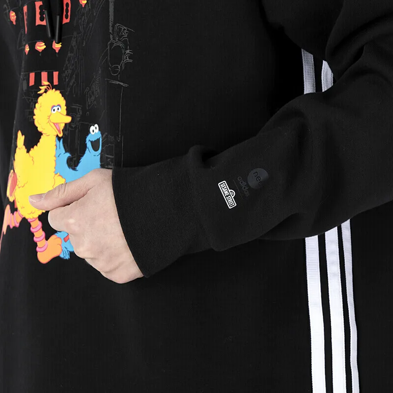 Оригинальное новое поступление Adidas NEO M SS HDY Мужской пуловер толстовки спортивная