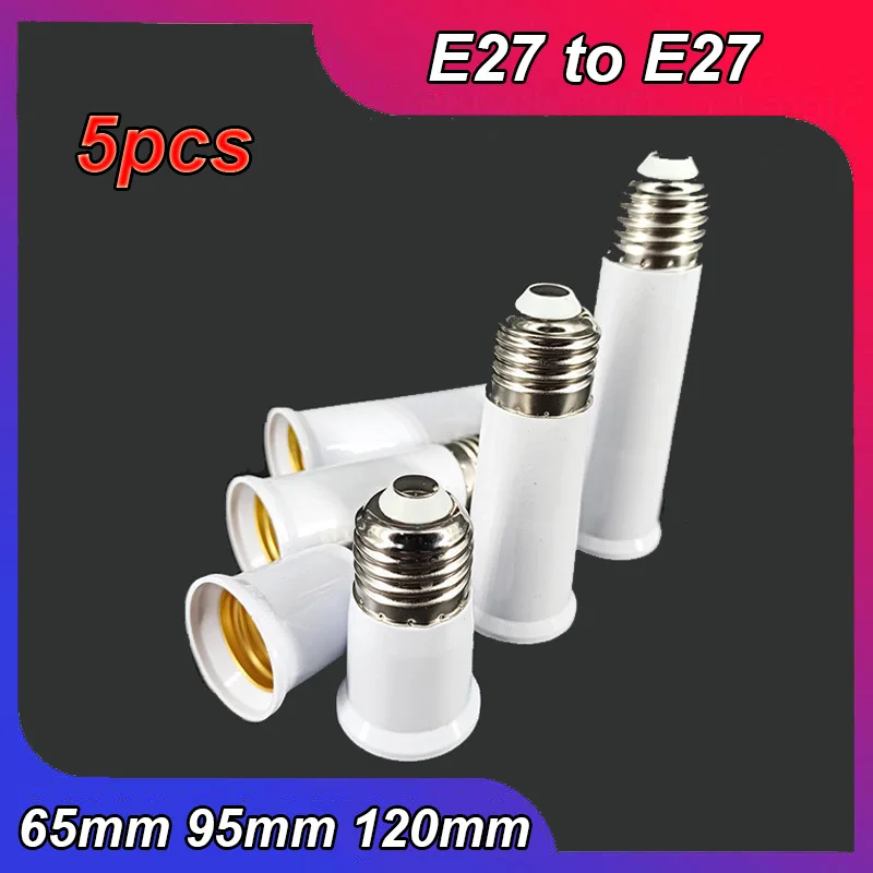 

Переходник E27-E27, удлинитель для светодиодной лампы, держатель для лампы, адаптер для лампы CFL, адаптер для лампы светильник