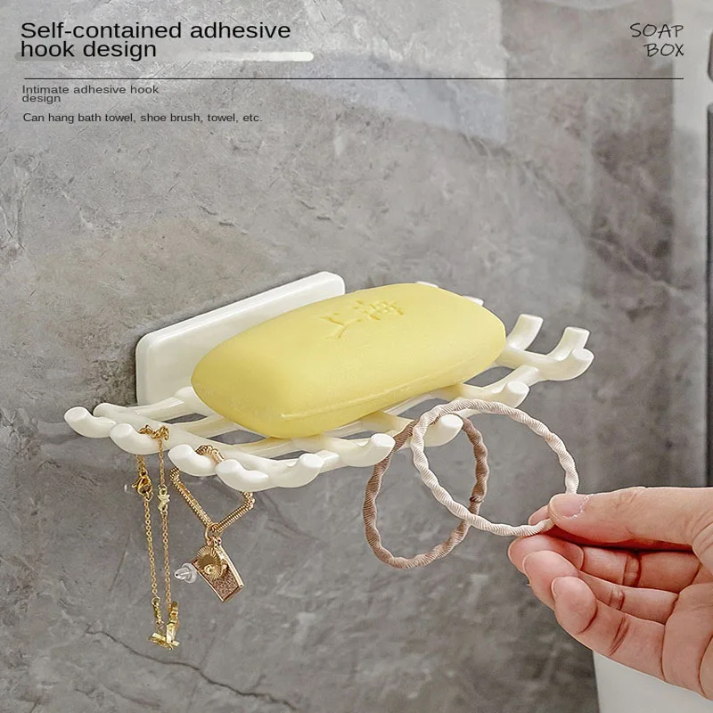 Экологичная устанавливаемая мыльница для ванной комнаты. Высококлассная стойка