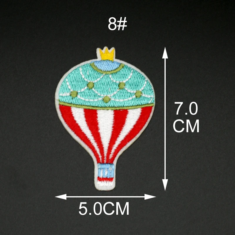 Утюжок на заплатках для одежды детская одежда с героями мультфильмов в полоску