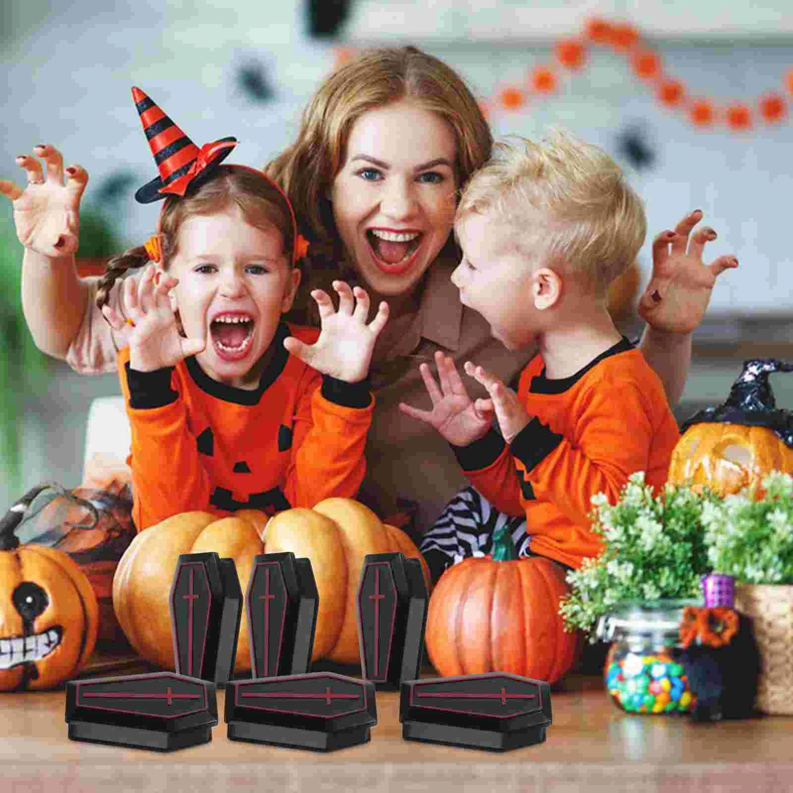 10 шт. мини-коробка для гроба украшения на Хэллоуин орнамент игрушки реквизит