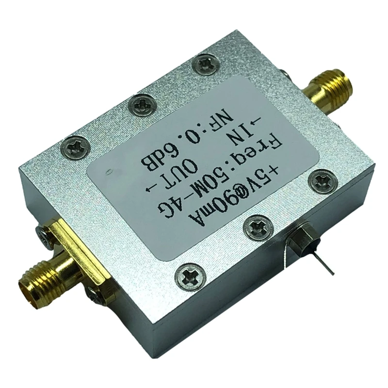 Лучшие предложения Радиочастотный усилитель LNA 0 05-4G NF = 0.6DB плата модуля усилителя