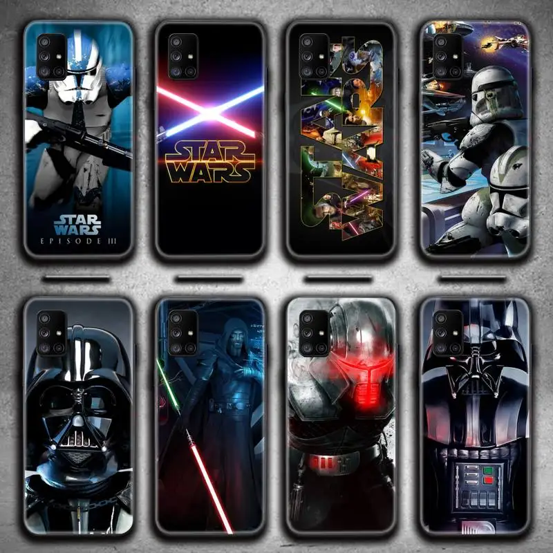 

Star Wars Phone Case For Samsung Galaxy A52 A21S A02S A12 A31 A81 A10 A30 A32 A50 A80 A71 A51 5G
